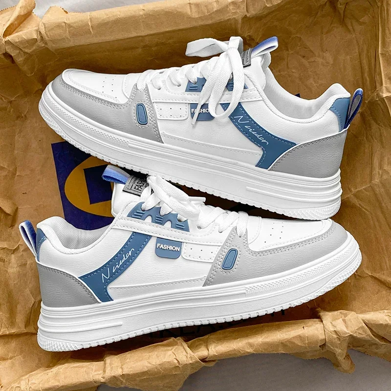 Skateboarding Shoes for Men Male Running Breathable Sports board White Shoes Sne