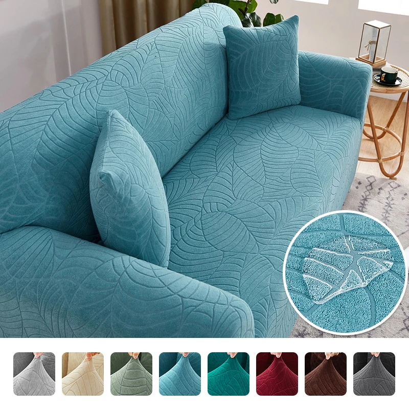 Sofa Cover for Living Room Thick Elastic Jacquard Cover for Sofa Couch Armchair