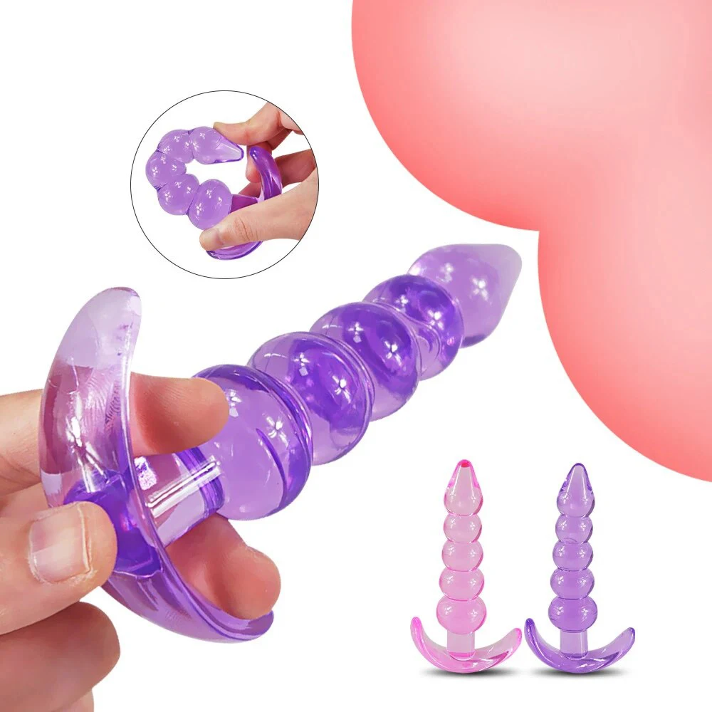 Anal Toys Anal Beads Dildo Butt Plug Prostate Massage Unisex Sexy Stopper Adult 
