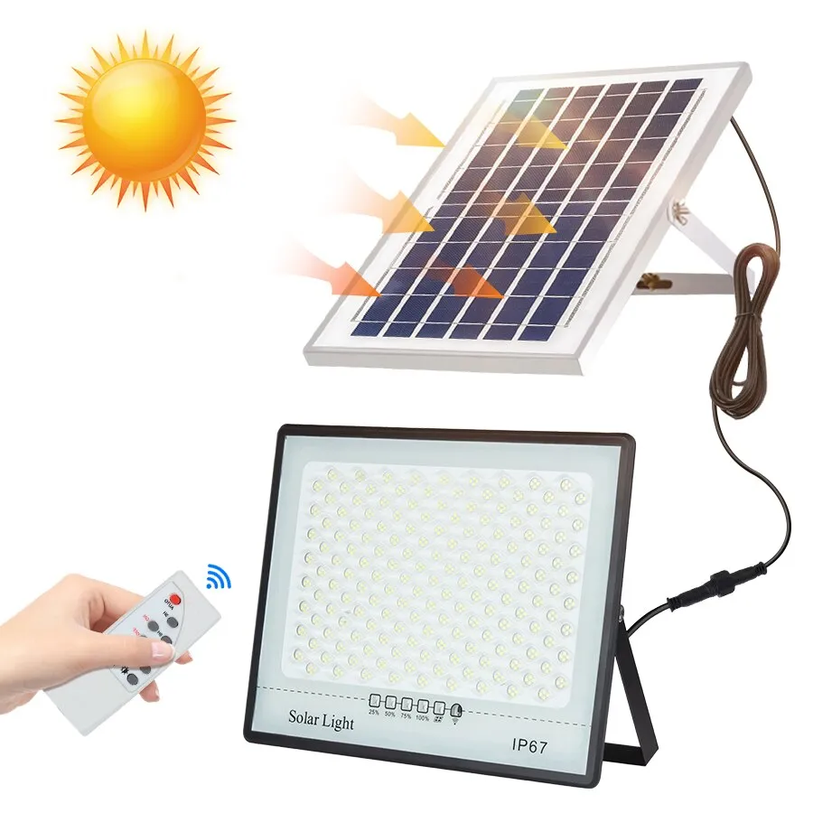 Solar Lights Outdoor Garden LED Refletor Garden Buildings Sunlight IP67 Waterpro