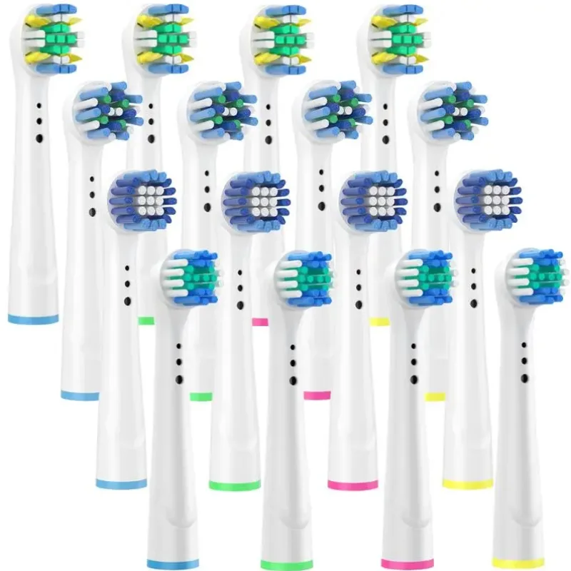 Toothbrush Replacement Heads Refill for Braun Oral-B Electric Toothbrush Pro1000