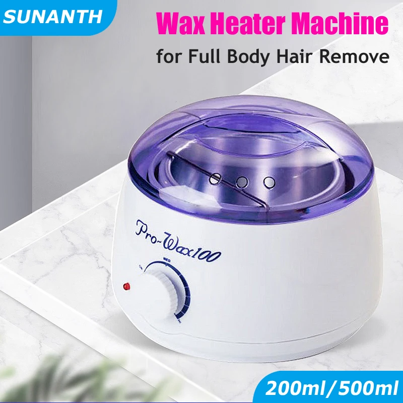 Wax Heater for Hair Removal Waxing Warmer Dipping Pot Wax Melting Machine Depila