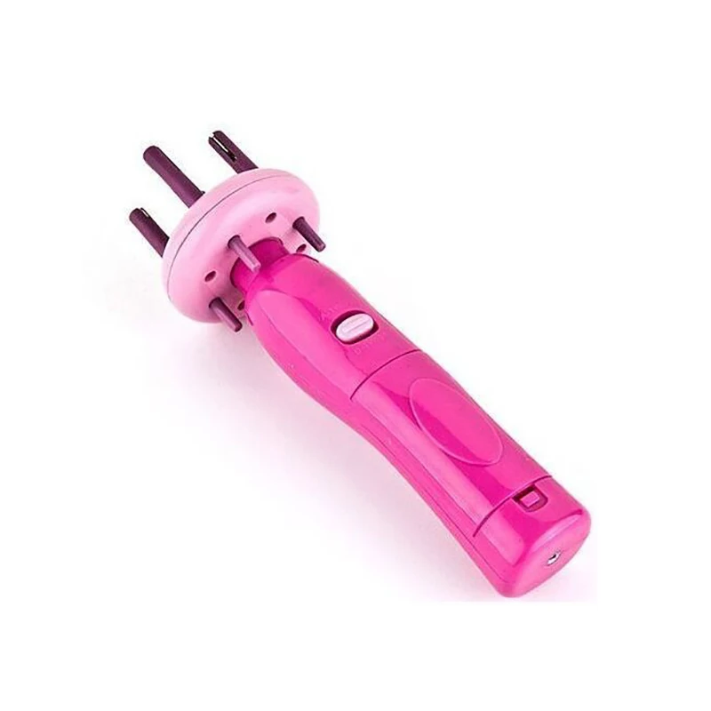 Women Portable Electric Automatic Hairstyle Tool Braid Machine Hair Weave Rollin