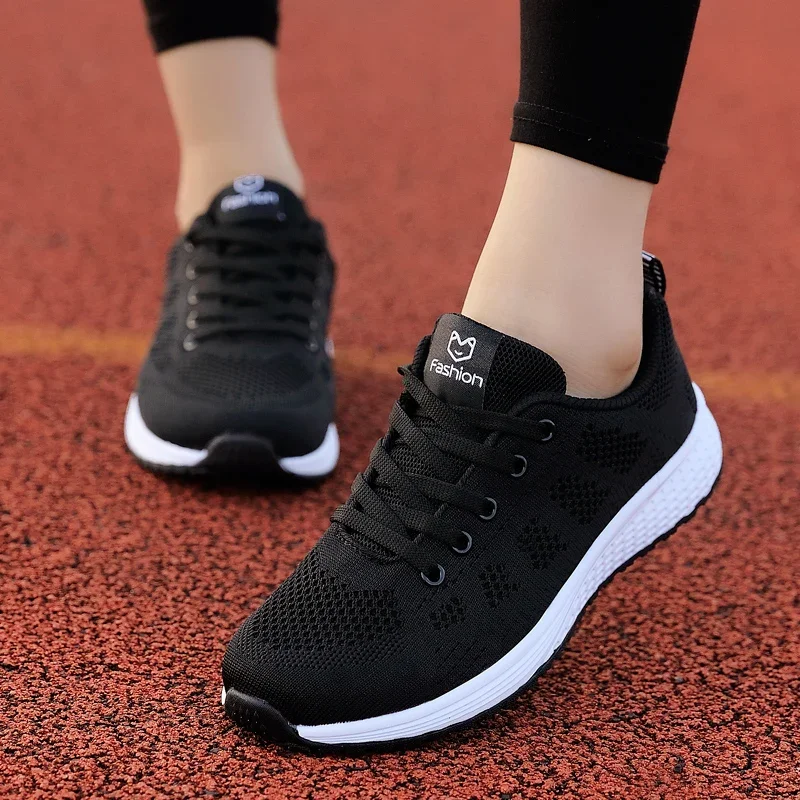Women men Running Sneakers Lightweight Fashion Casual Flat Shoes Female Wedge Sh