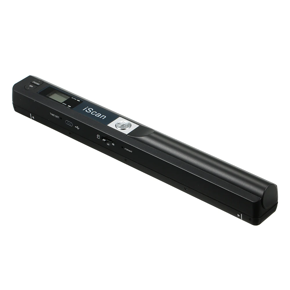 iScan Portable Scanner Mini Handheld Document Scanner A4 Book Scanner for JPG an
