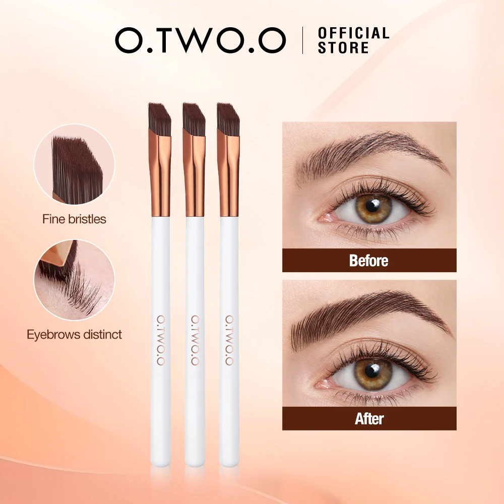 O.TWO.O Wild Eyebrow Brush Small Square Liner Contour Eyeliner Eyeshadow Hairlin