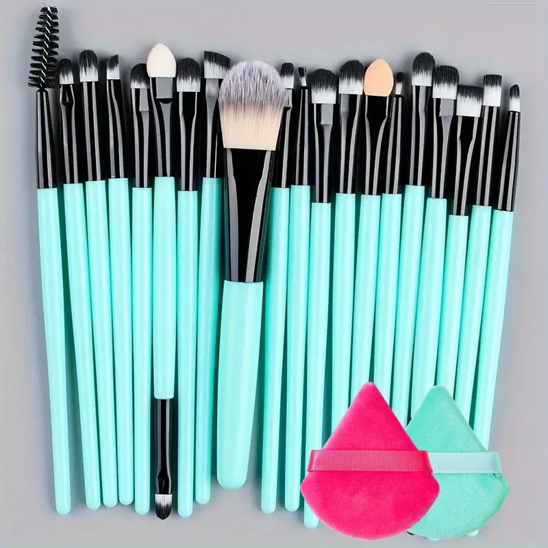 20Pcs Makeup Brushes Set Eyeliner Brush Blending Brush Cosmetic Foundation Makeu