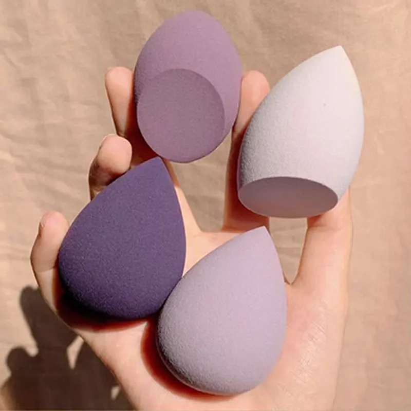 4pcs/bag Fashion Make up Blender Cosmetic Puff Makeup Sponge Foundation Powder S