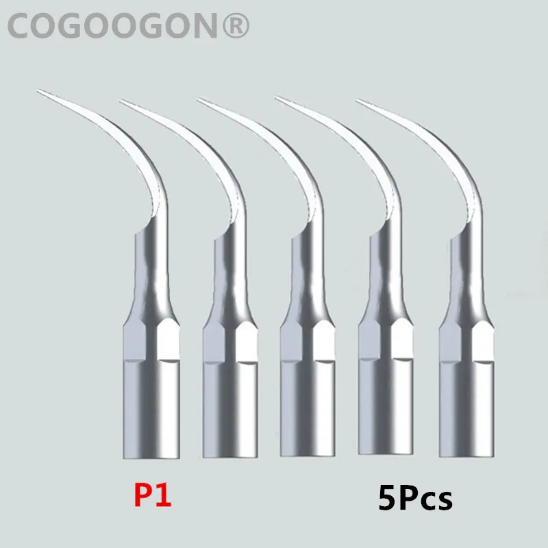 5 piece P1 Ultrasonic Dental Scaler Tips With EMS/ WOODPECKER Compatible Perfect