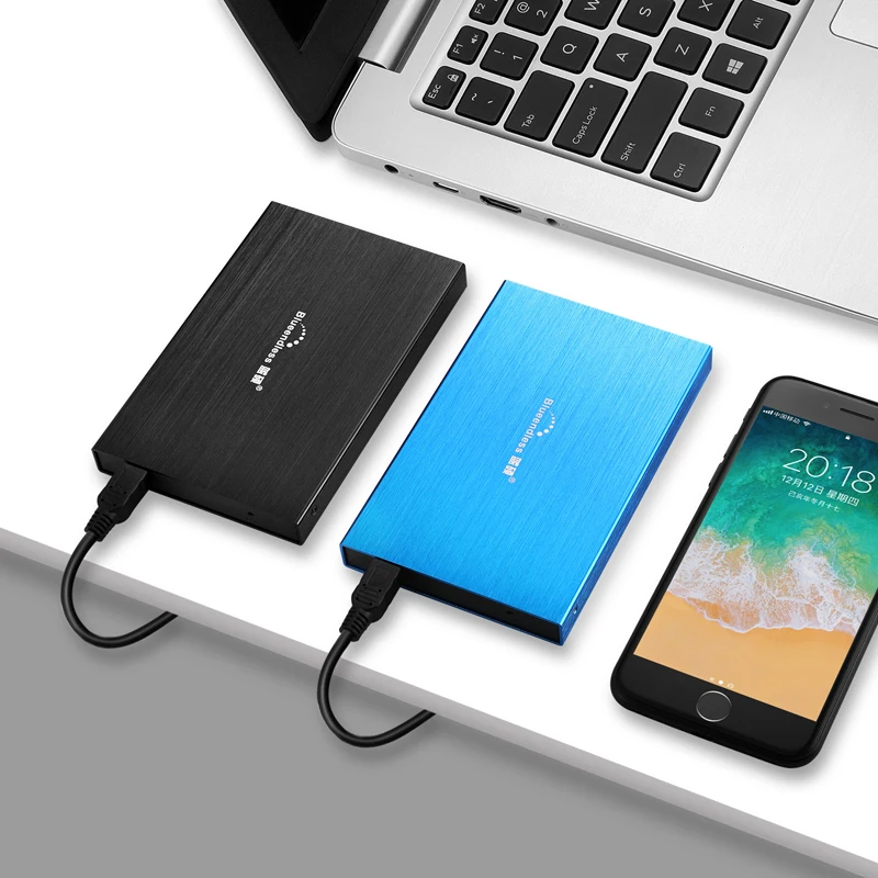 Blueendless Portable External Hard Drive USB2.0 500gb/750gb/2tb Storage Devices 