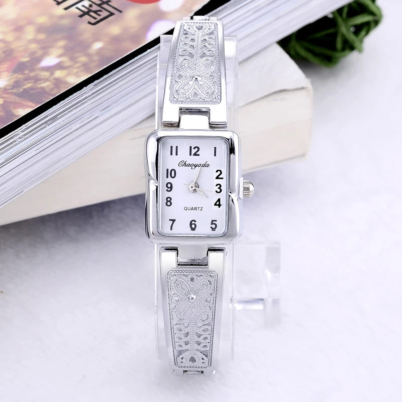 luxury silver watch women watches bracelet women's watches ladies watch female c