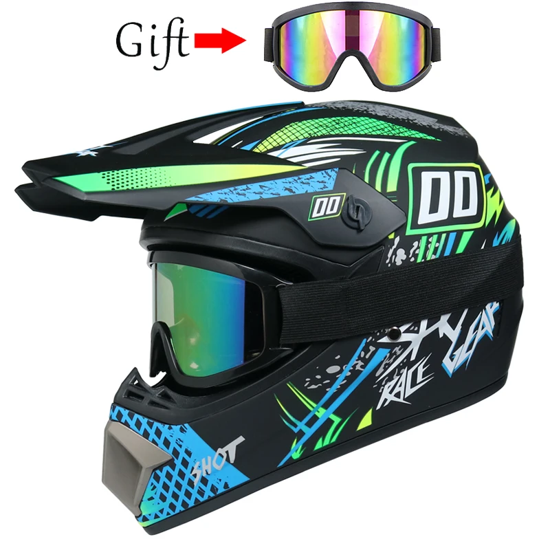 Motorcycle helmet children off-road helmet bike downhill AM DH cross helmet capa