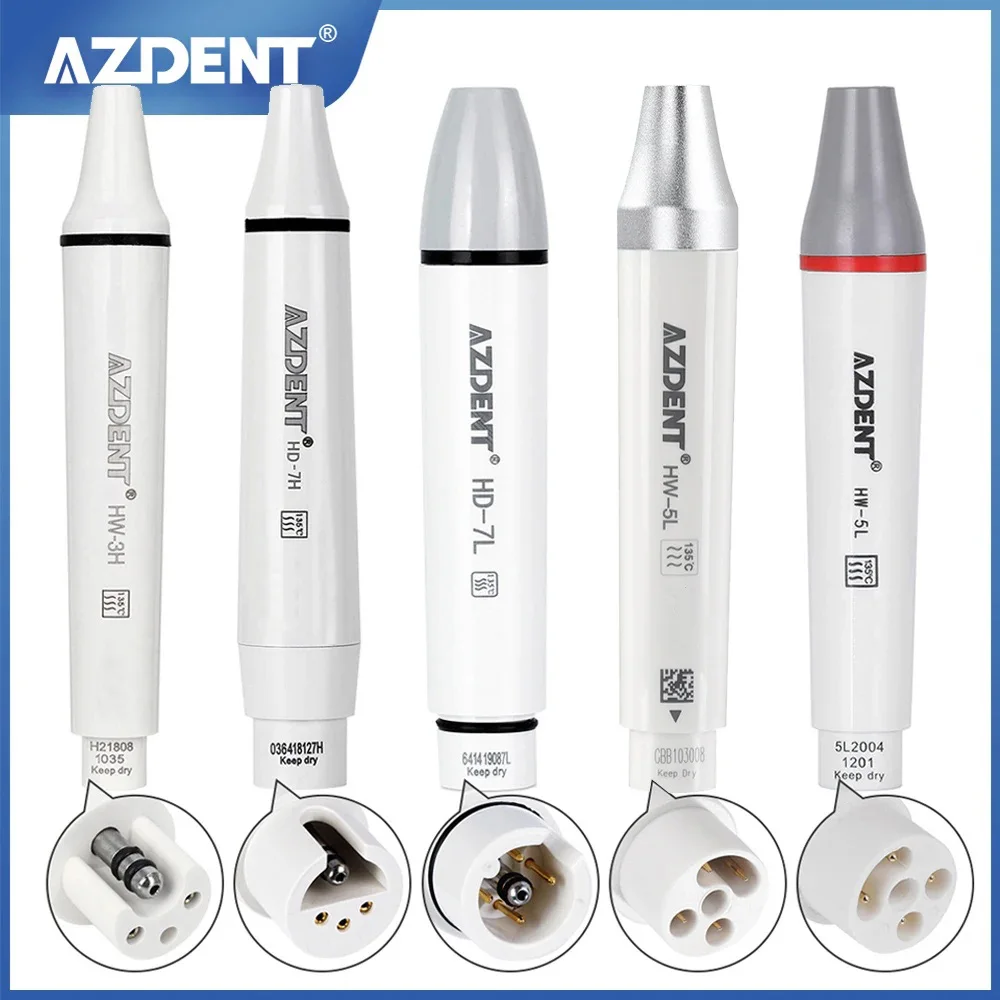 AZDENT Dental Ultrasonic Piezo Scaler Handpiece Fit for SATELEC DTE WOODPECKER E