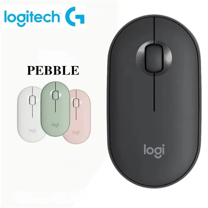 Logitech PEBBLE M350 Laptop Tablet Mouse Wireless Bluetooth Mouse Light and Thin