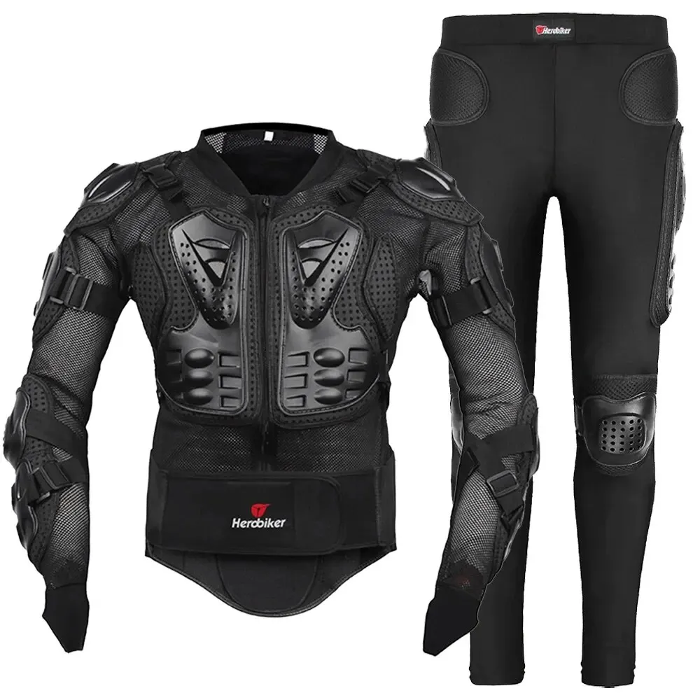Motocross Jacket Men Body Armor Motorcycle Armor Wear-Resistant Anti-Drop Bicycl