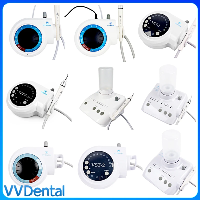 VVDental Ultrasonic Scaler Dental Cleaning Tools Multi-cleaners with Lights Dent