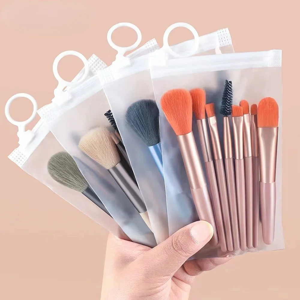 8Pcs Makeup Brush Set Makeup Concealer Brush Blush Loose Powder Brush Eye Shadow