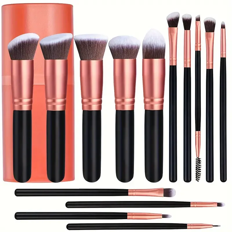 Professional 3/14/16Pcs Makeup Brushes Set Soft Fluffy Eye Shadow Foundation Con