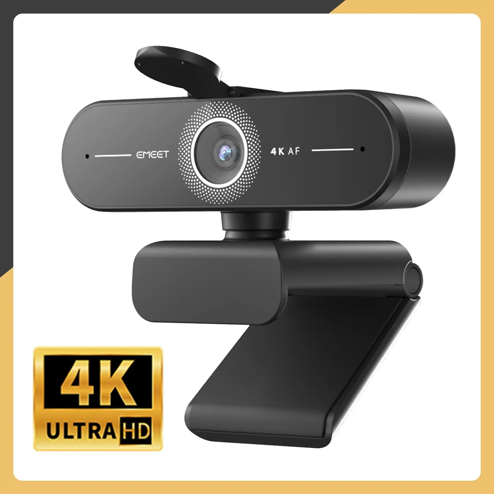 4K Webcam 1440P 2K Web Camera 1080P EMEET C60E Autofocus USB Computer Camera for