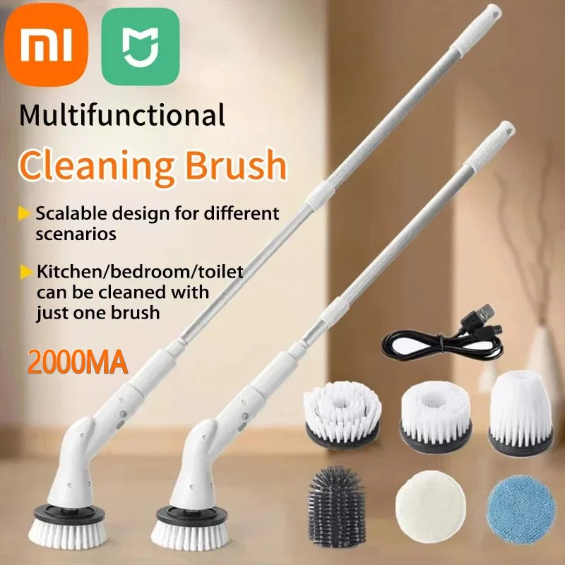 Xiaomi 6-in-1 Electric Cleaning Brush 2000mAh Cordless Electric Rotary Cleaning 