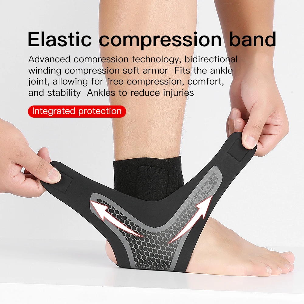 Ankle Protector 1Pcs Sports Protective Gear Ankle Support Basketball Bandage Ank