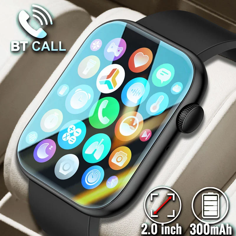 Multifunctional Smart Watch Men Women for Xiaomi Android Ios Watches Qx7 Pro Blu