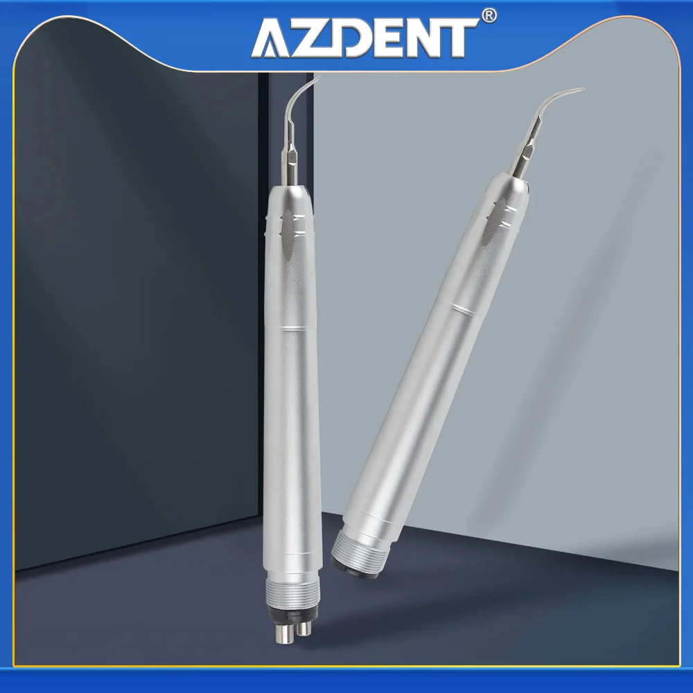 1PC Azdent Dental Air Scaler Handpiece High Frequency Pneumatic Scaler 3 Tips 13