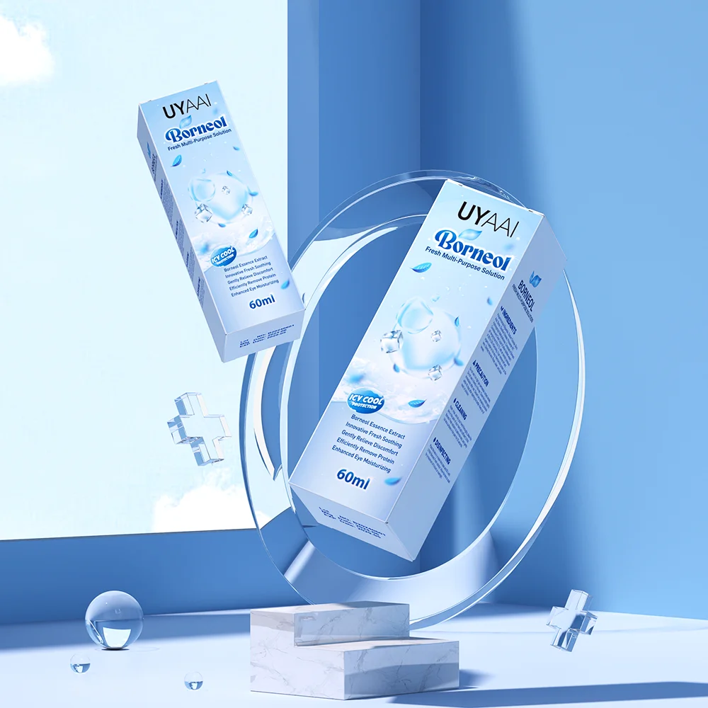 Color Contact Lenses Borneol Essence Extract Innovative Lens Solution Icy Cool P