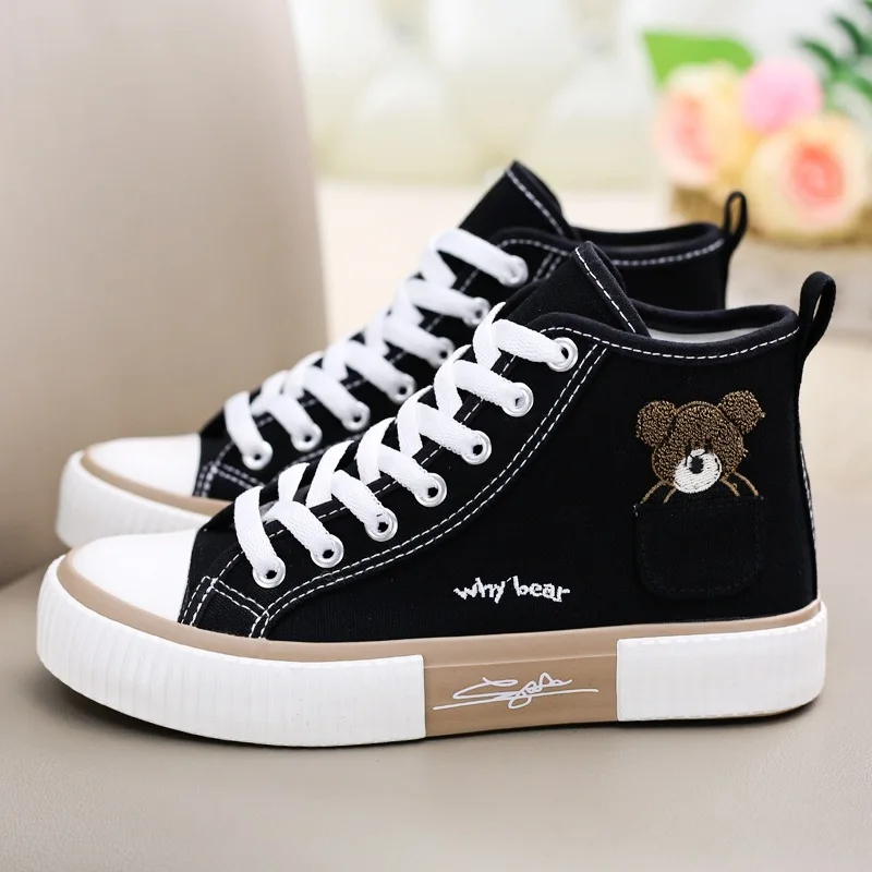 Cute Canvas Shoes Women Breathable Sneakers Brand Sport Shoes for Woman Casual V