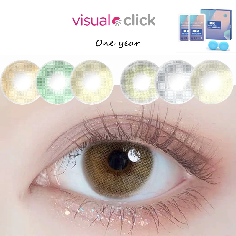 Natural Color Lens Eyes 1Pair Lenses Colored Contact Lenses for Eyes Big Eye Len