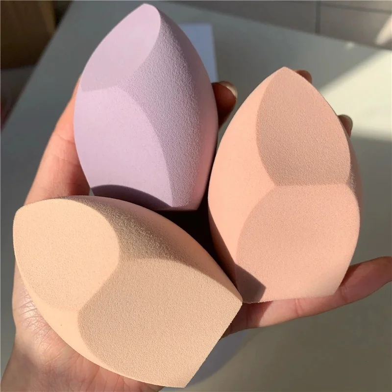 3pcs Big Size Makeup Sponge Puff Foundation Cosmetic Puff Wet And Dry Dual Use S