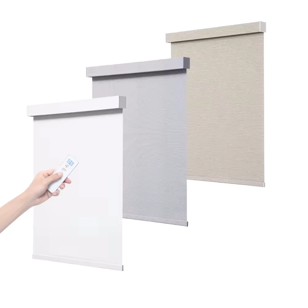 Customized blackout wifi control tuya zigbee apple homekit motorized roller blin