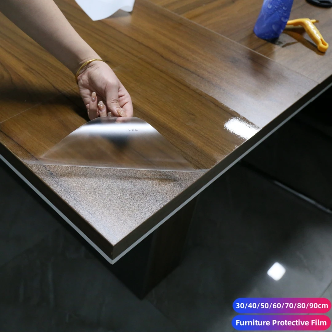 Anti-scratch Heat Resistant Furniture Stickers HD Transparent Desktop Protective