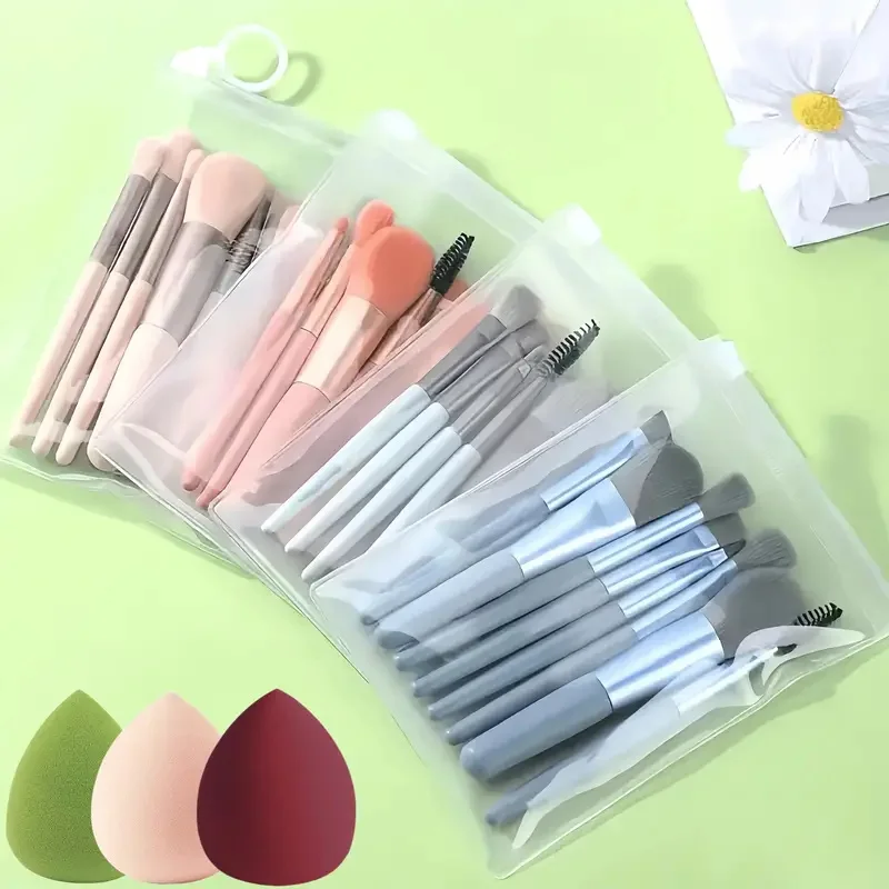 8PCS Makeup Brushes Set Foundation Powder Contour Blush Concealer Eyeshadow Blen