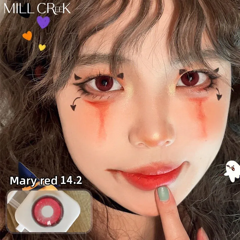 Colored Lenses For Eyes with Diopter Myopia Eyes Contacts Lens Beauty Pupil 1 Pa