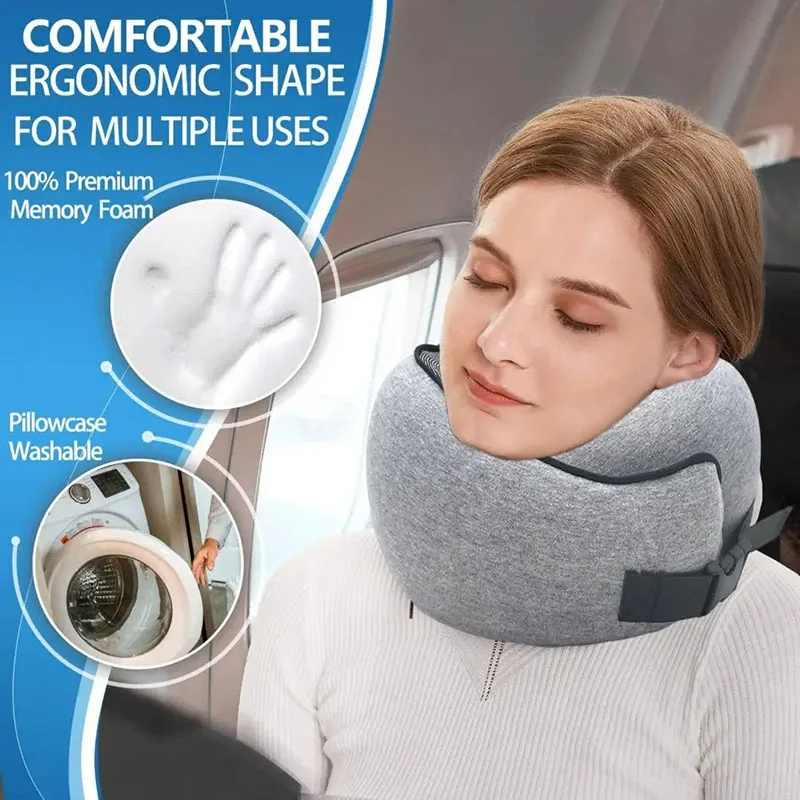 Airplane Travel Neck Pillow Cervical Vertebra Travel Portable Noon Break Aircraf
