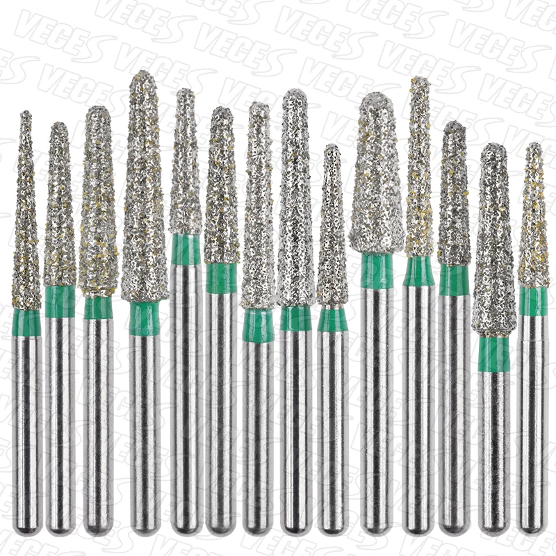 TR Type Coarse Dental Diamond Burs FG High Speed Bur 1.6mm Dentistry Strawberrie