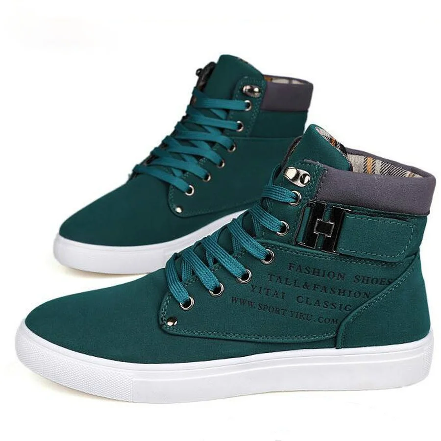 New Arrival Men's High Top Casual Shoes Spring/Autumn High Top Sneakers High Qua