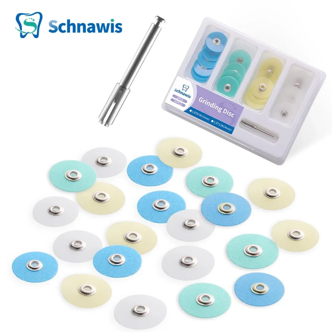 (Cant Be Autoclaved)Dental Polishing Discs Gross Reduction Contouring Mandrel De