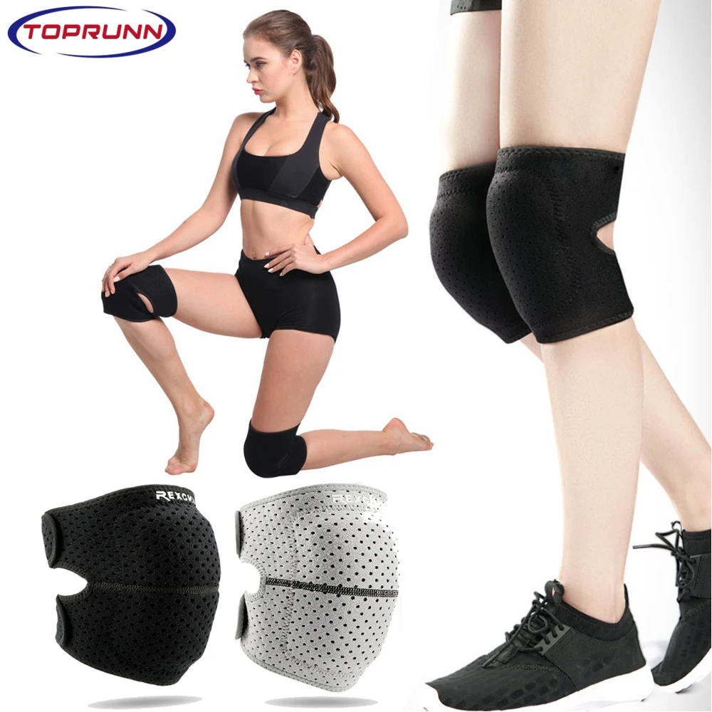 TopRunn 1Pc EVA Knee Pads for Dancing Volleyball Yoga Women Kids Men Kneepad Pat