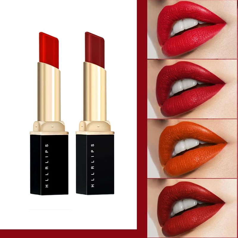 8 Colors Charm Women Lipstick Red Color Daily Use Waterproof Long Lasting Bright