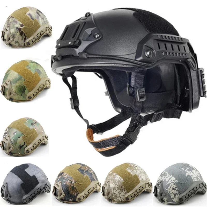 New FAST Helmet Airsoft MH Camouflage Tactical Helmets ABS Sport Outdoor Tactica