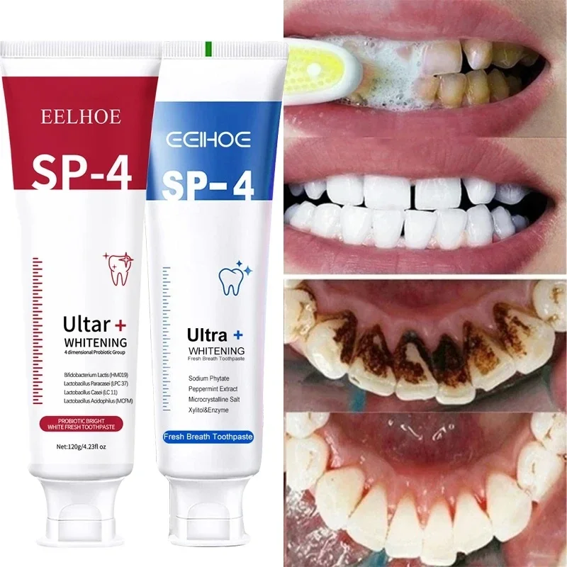Probiotic Toothpaste 120g SP-4 Whitening Tooth Remove Plaque Stains Teeth Whiten