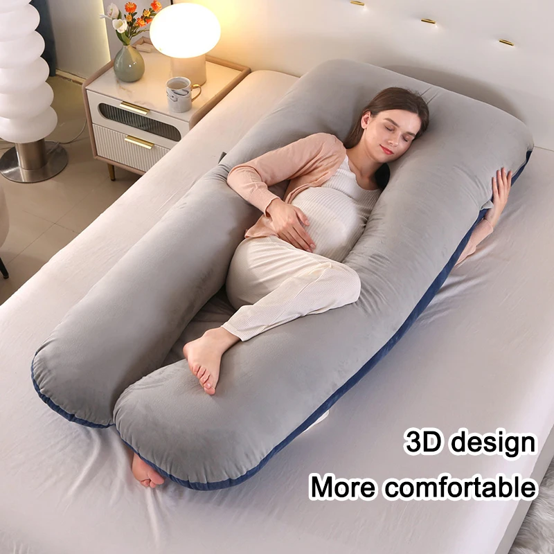 Multifunctional Pregnant Women's Pillow Side Lying Pillow Pure Cotton Detachable
