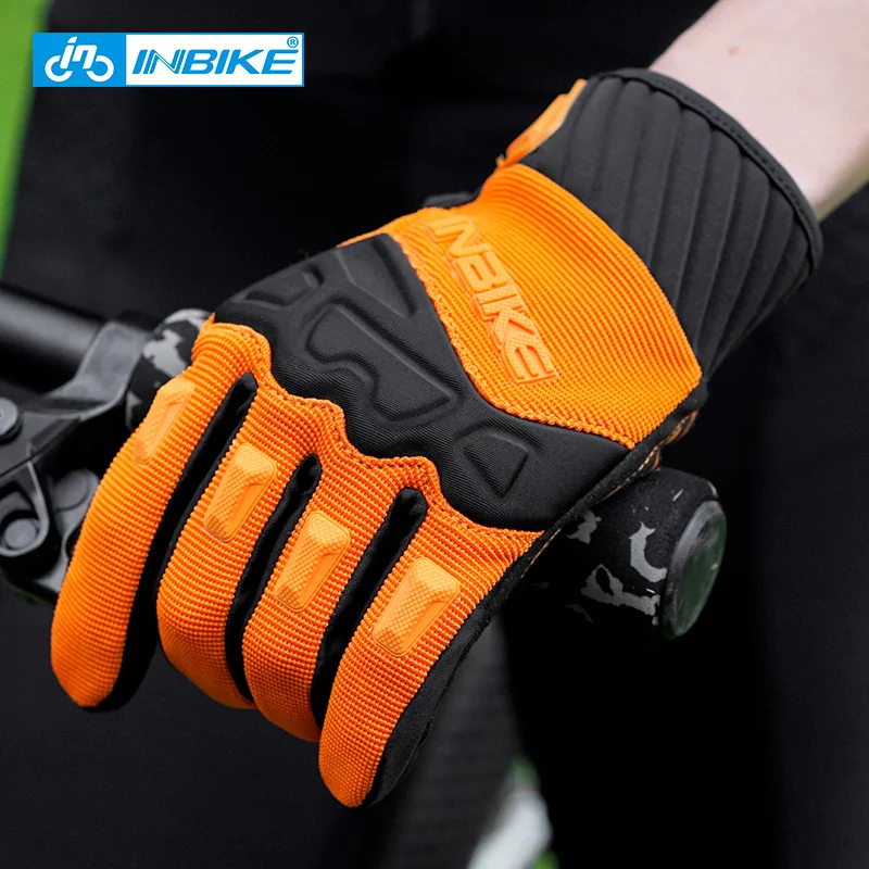 INBIKE Men's Cycling Gloves Touchscreen MTB Cycling Bicycle Riding Gloves for Me