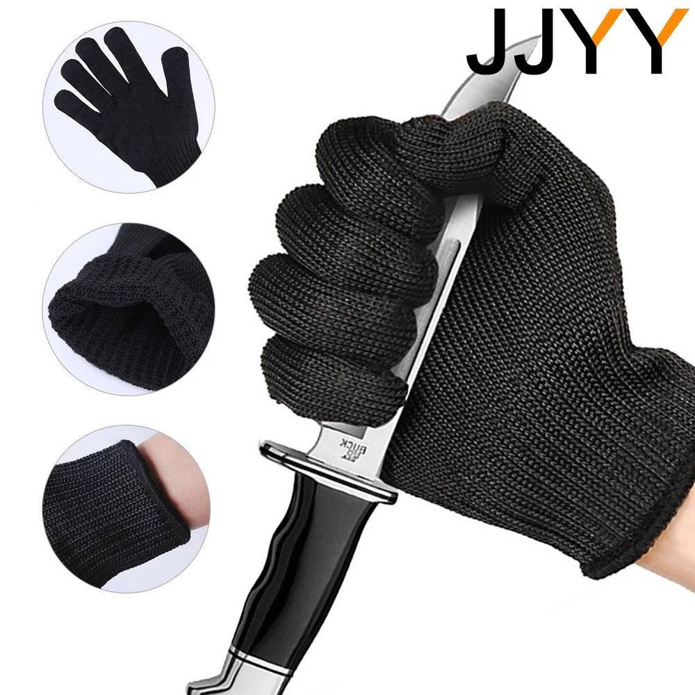 1 Pair of anti-cut labor protection gloves, safety, self-defense, cutting metal