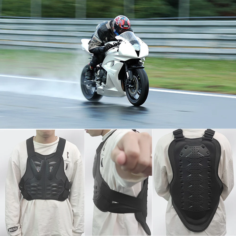 Chest Back Protection Vest Outdoor Driving For Motocross Skiing Skating Motorcyc
