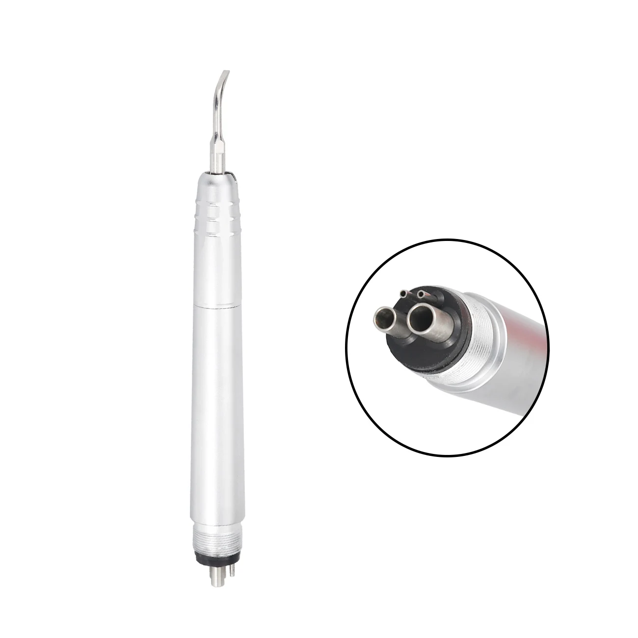 2Holes/4 Holes Dental Ultrasonic Air Scaler Handpiece 3 Tips Air Scaling Polishi
