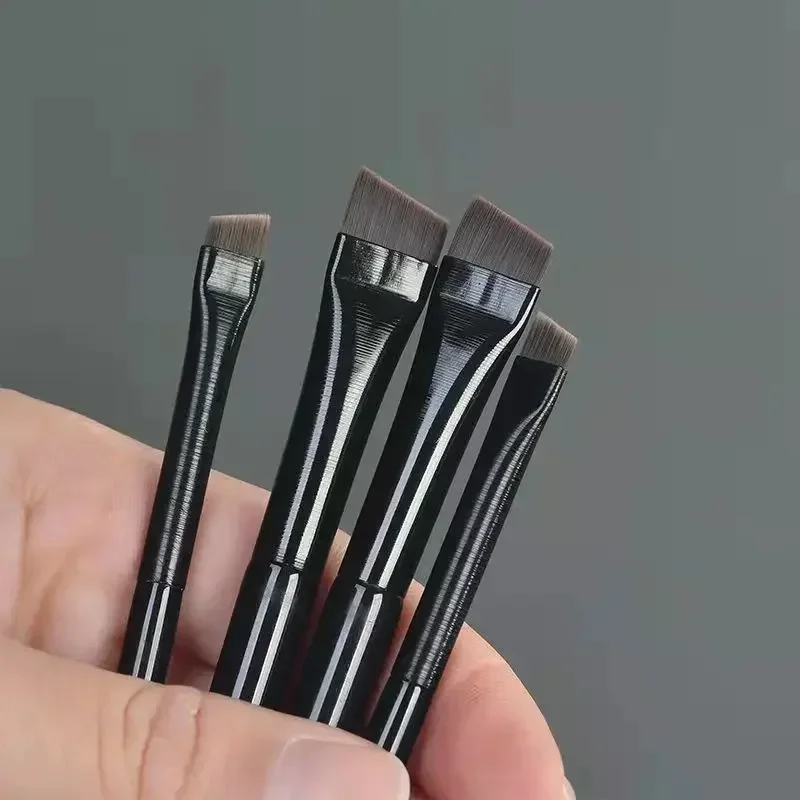 New Eyebrow Contour Brush Eyebrow Eyeliner Brushes Portable Small Angle Eyebrow 