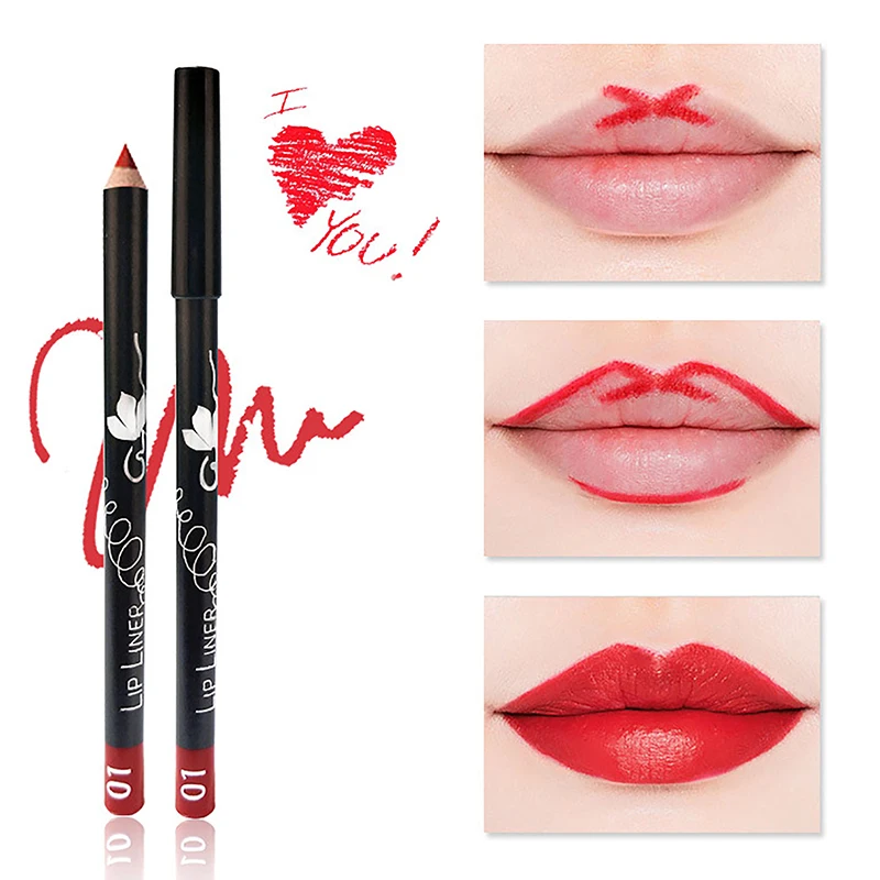 Matte Lipstick Lip Liner Nude Makeup Lasting Makeup Keep Lipstick Pen Not Fade W